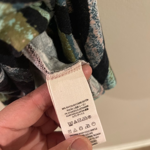 We the Free Milly Multicolored Babydoll Tank XS - Picture 8 of 8